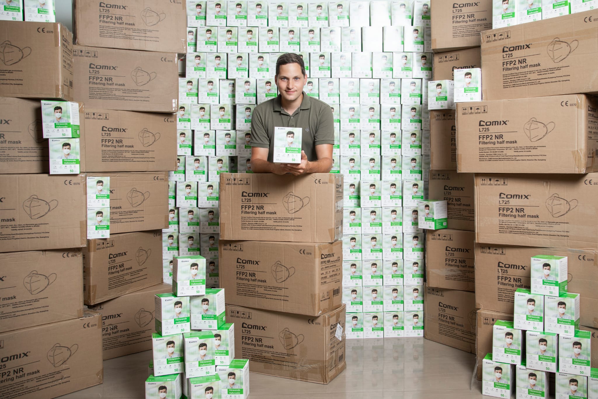 Schutzoutlet.at verschenkt 30.000 FFP2-Masken an Unternehmen