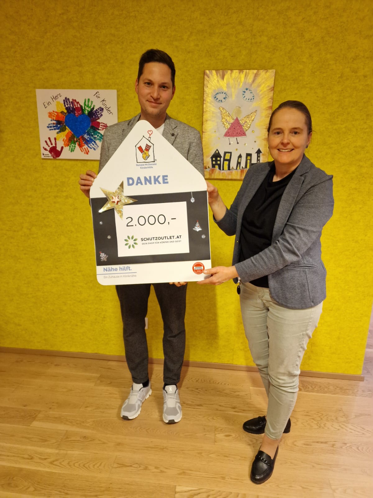 Weihnachtsaktion 2023 - Ronald McDonald Haus Graz