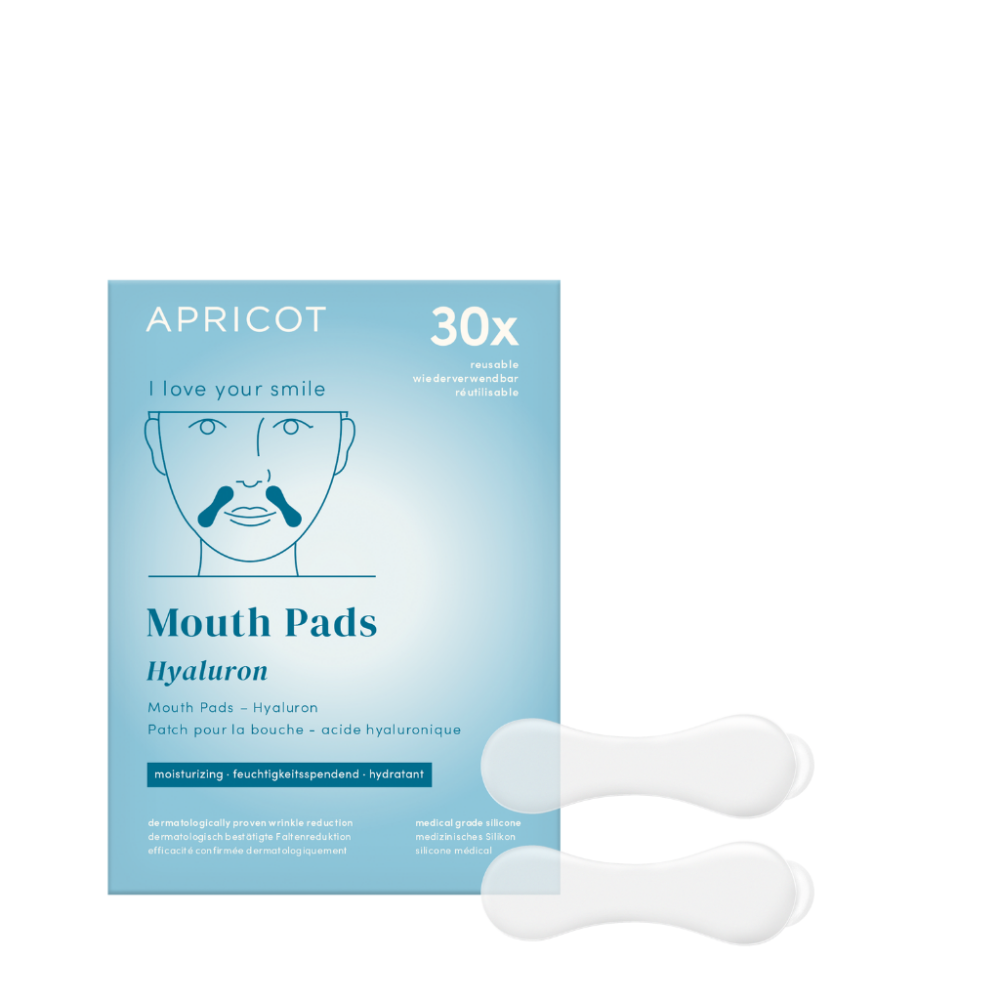 APRICOT I Mund Pads mit Hyaluron "I love your smile" - 30 Behandlungen
