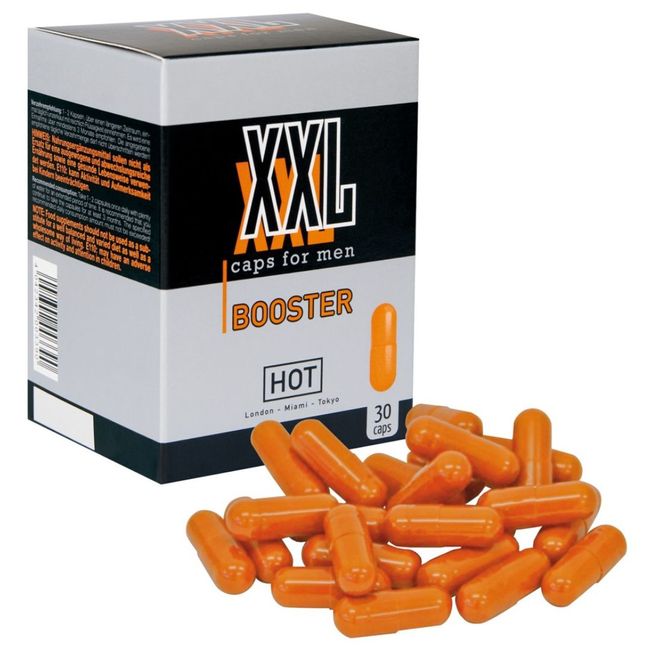 HOT | XXL Caps Booster for Men - Ausdauer, Potenz und Leistungsfähigkeit - 30 Stück