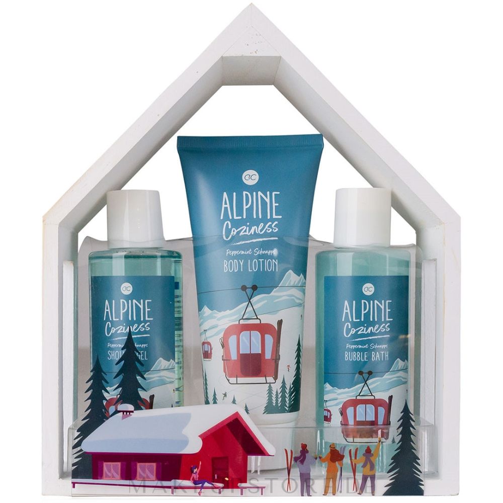Accentra | Badeset Alpine Coziness mit Duschgel, Schaumbad & Bodylotion