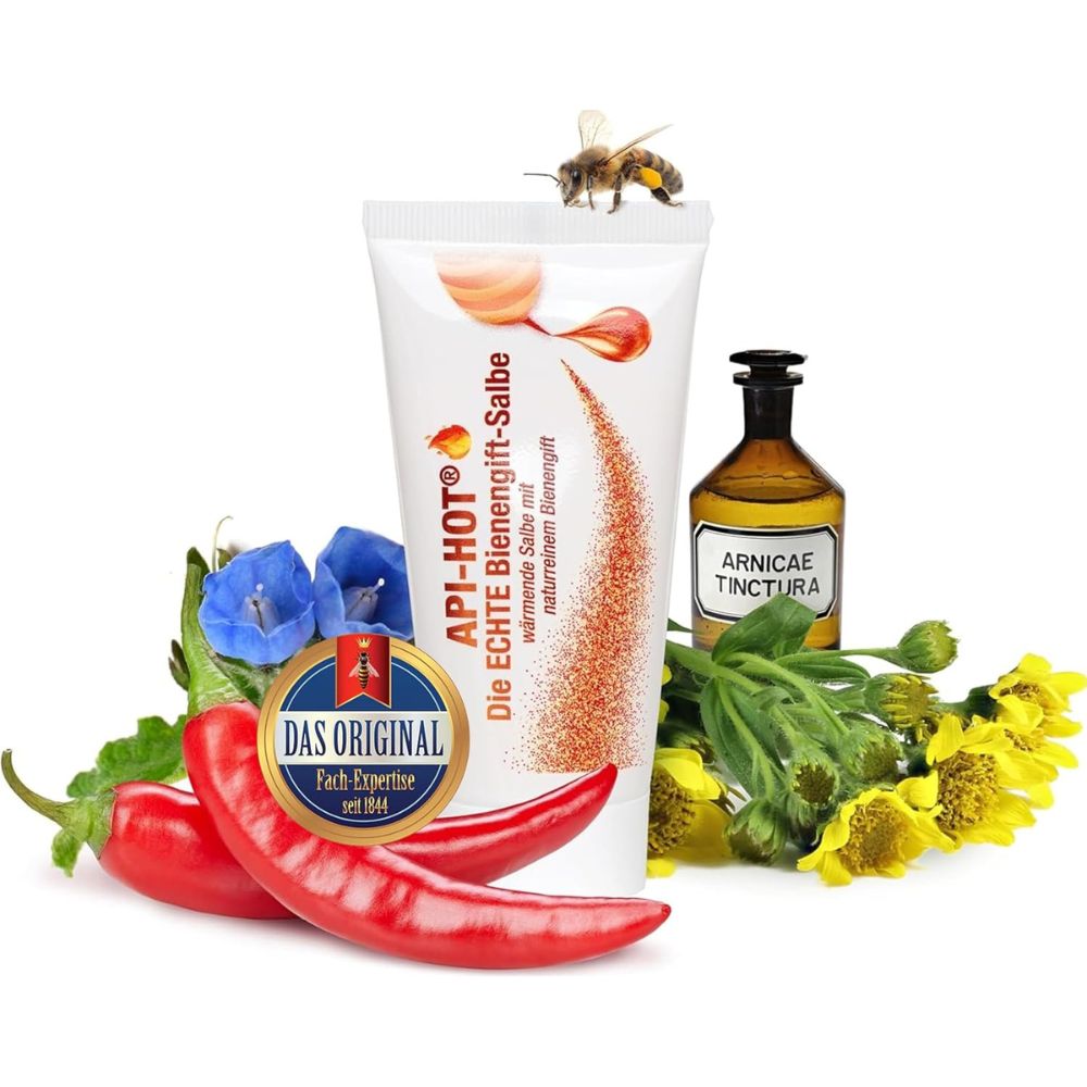 Schloßwald-Bienengut | Die ECHTE Bienengift-Salbe API-HOT® - 50ml