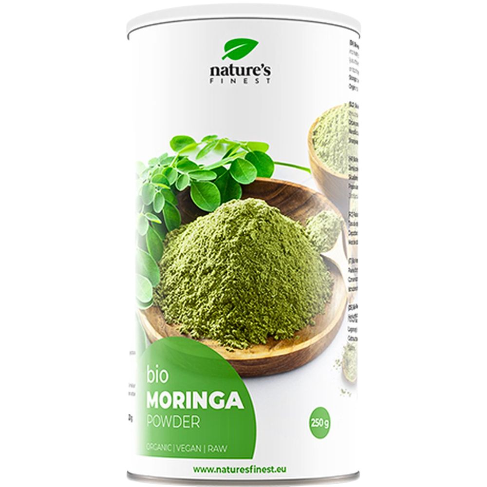 Nature's Finest | Bio Moringa Pulver für Blutzucker, Verdauung & Vitalität