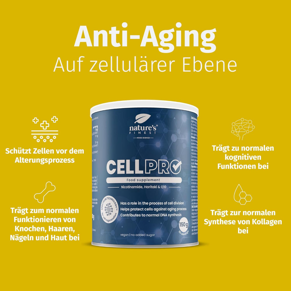 Nature's Finest | Cell PRO für Zellschutz und Regeneration (Anti-aging)