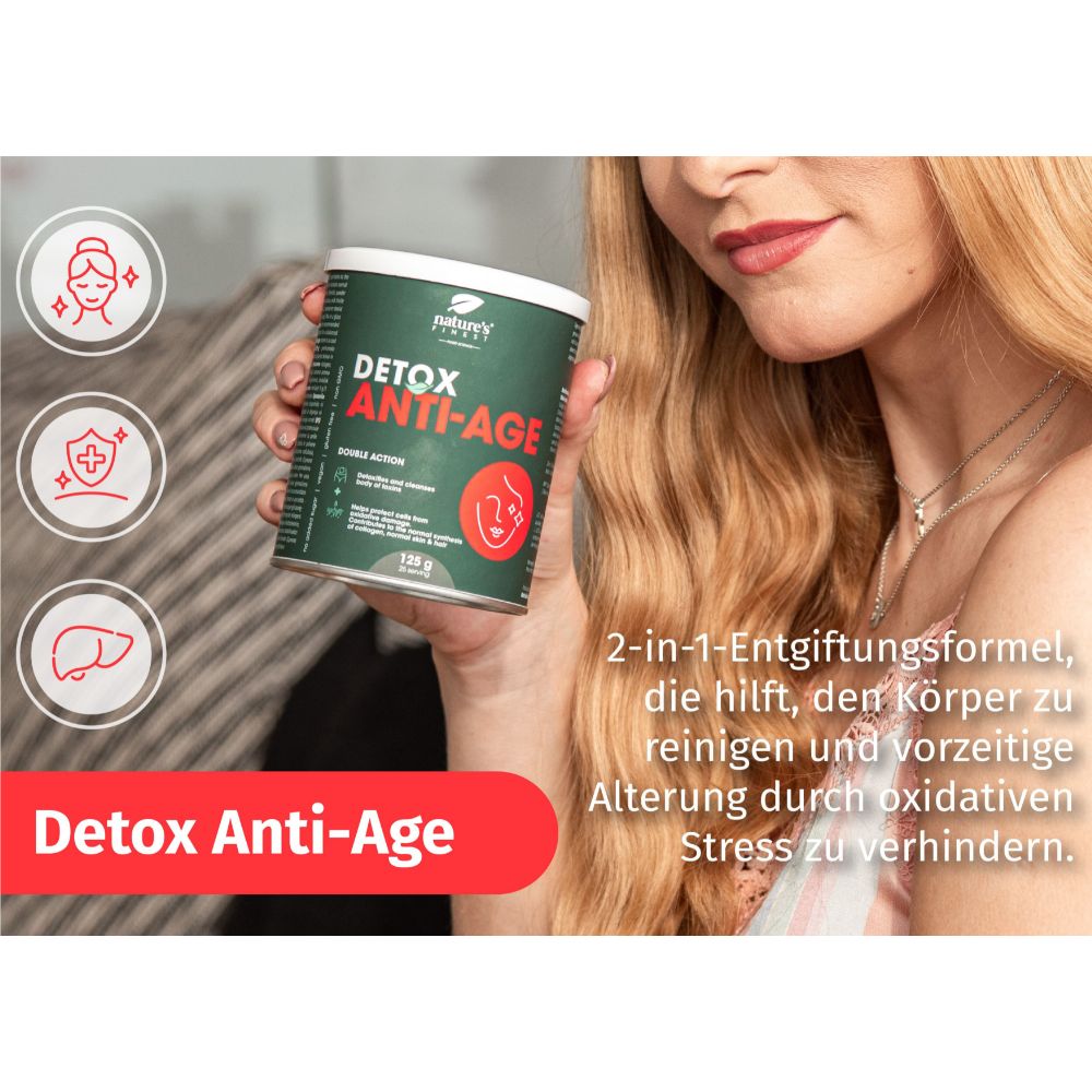 Nature's Finest I Detox Anti-Age I 2-in-1-Schönheits-Entgiftungsformel