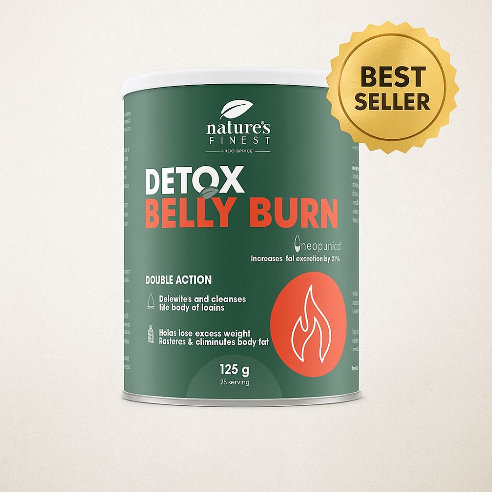 Nature's Finest I Detox Belly Burn zum Entgiftung, Abnehmen und Fettverbrennen