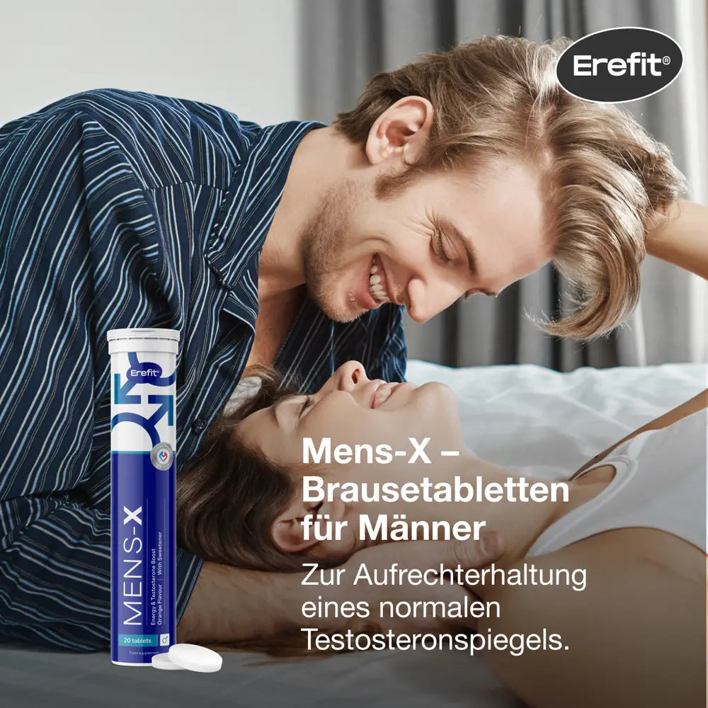 Erefit | Mens-X für Männer – Alternative zu Viagra und Kamagra - 20 Brausetabletten