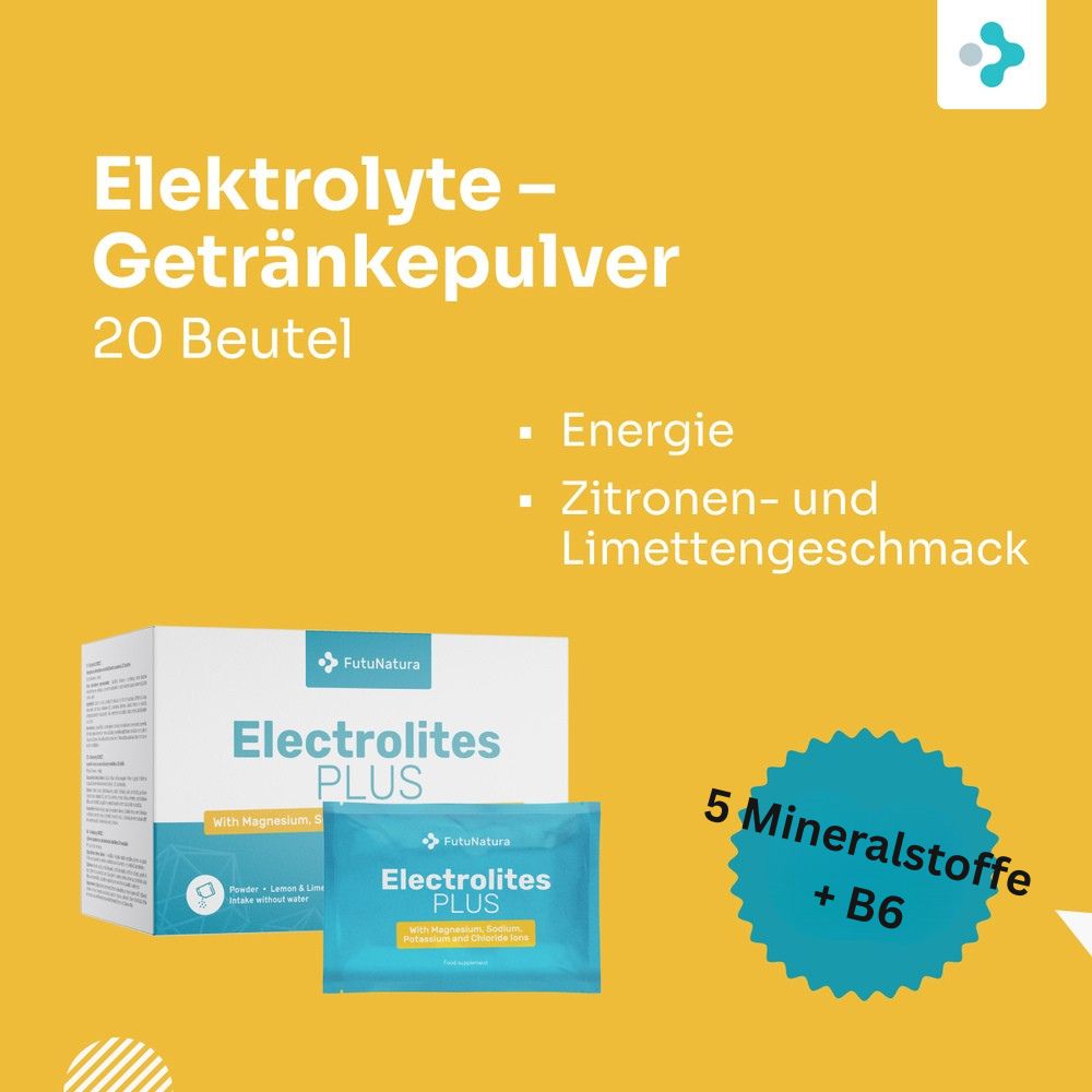 FutuNatura | Elektrolyte Plus für Unterstützung der Hydratation - 20 Beutel