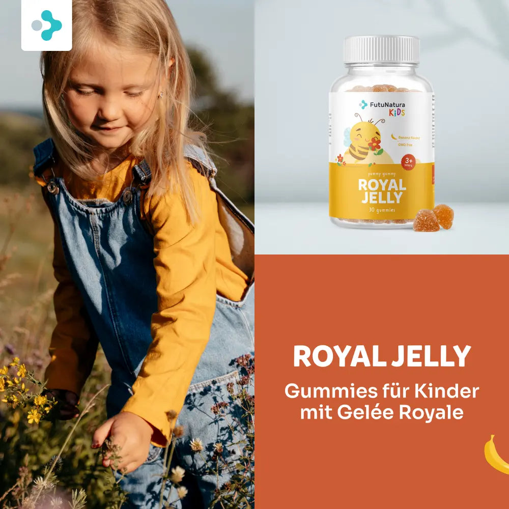FutuNatura | Royal Jelly – Gummies für Kinder mit Gelée Royale - 30 Gummibonbons