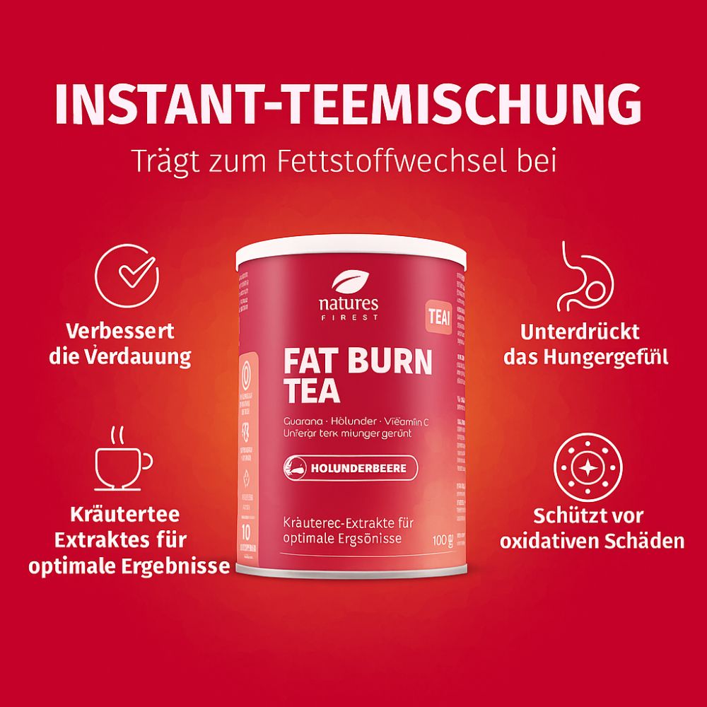 Nature's Finest | Fatburn Tea - Tee fur Abnehmen / Fettverbrenner