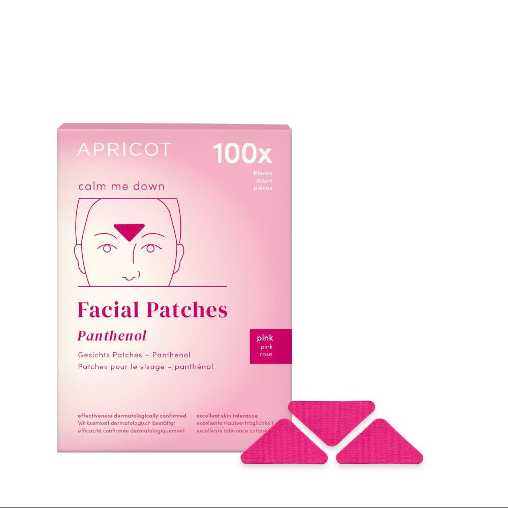 APRICOT I Zornfaltenpads mit Panthenol - 100 Behandlungen