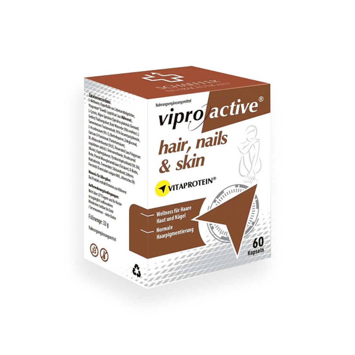 Viproactive® | Hair, Nails & Skin für gesundes Haar, starke Nägel & strahlende Haut