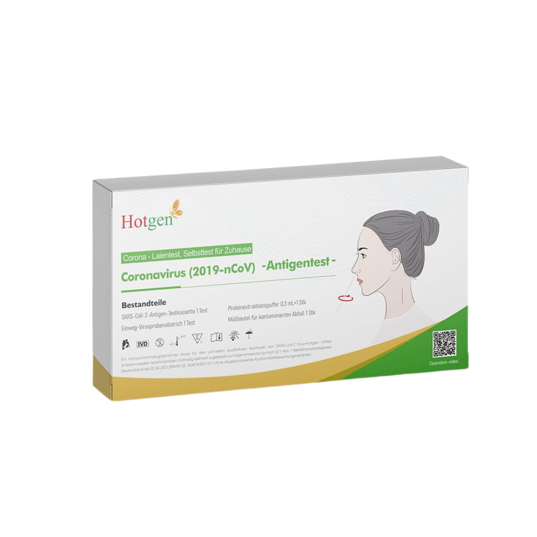 Hotgen COVID-19 Antigen-Schnelltest I Corona Test