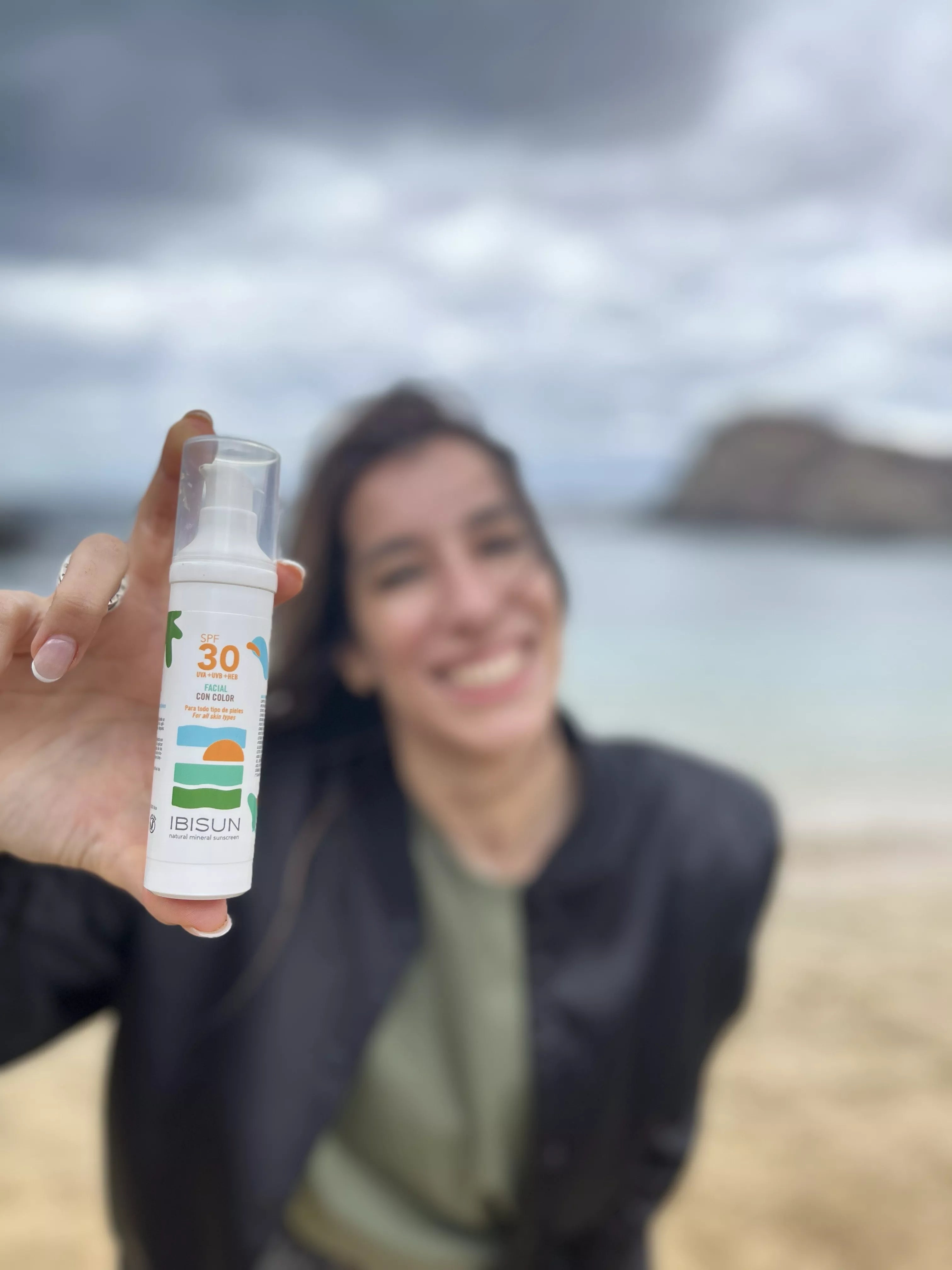 IBISUN | Getönte Sonnencreme für das Gesicht | 30 LSF BIO VEGAN 50ml