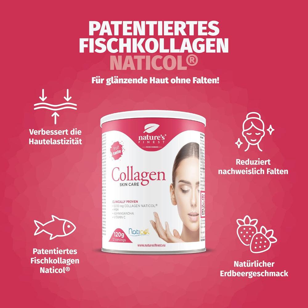 Nature's Finest I Kollagen SkinCare für glänzende Haut ohne Falten