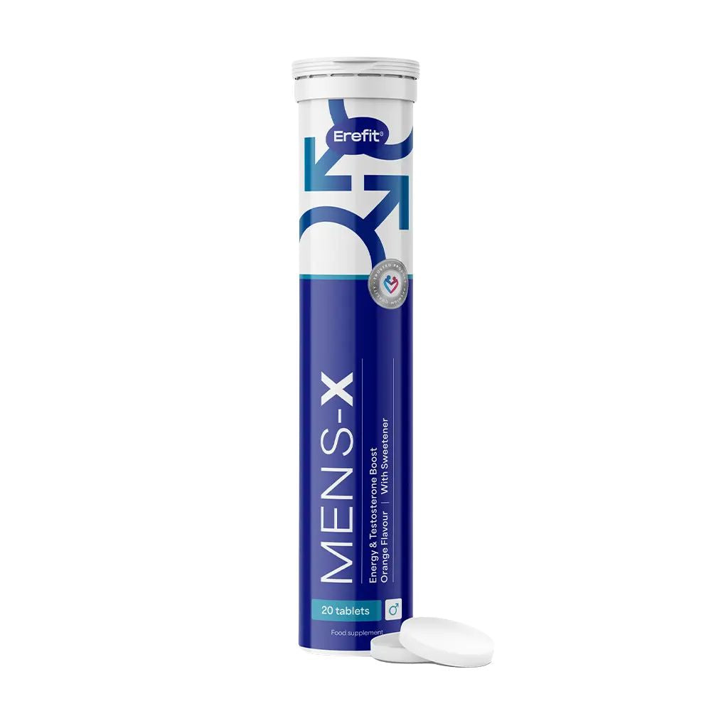 Erefit | Mens-X für Männer – Alternative zu Viagra und Kamagra - 20 Brausetabletten