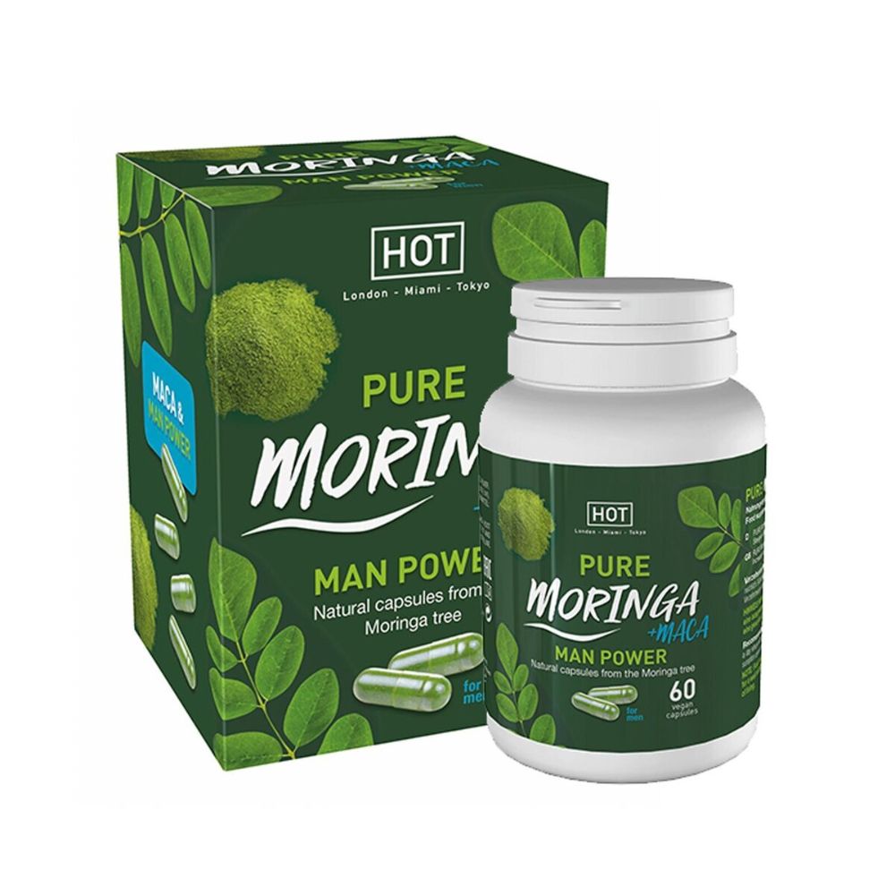 HOT | Moringa Man Power mit Maca und L-Arginin - Lustverstärker ohne Chemie
