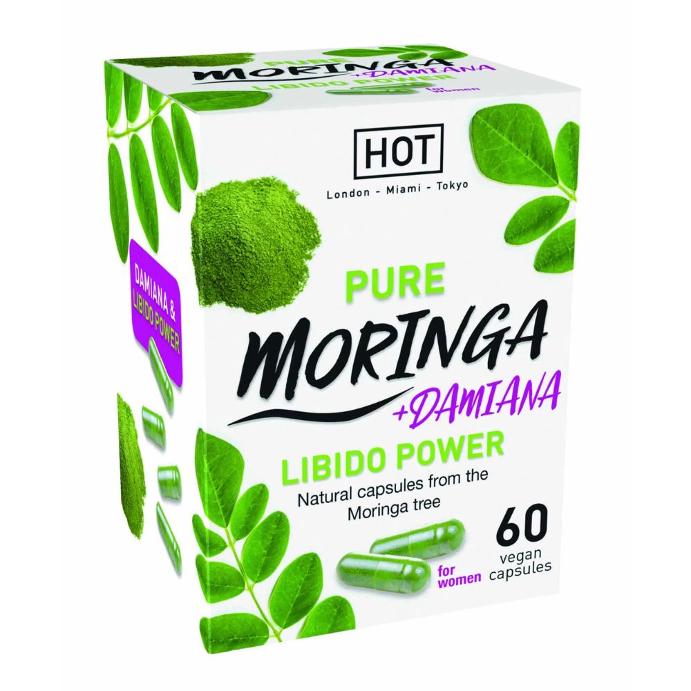 HOT | Moringa Woman Power mit Damiana - natürliches Aphrodisiakum & Lustverstärker