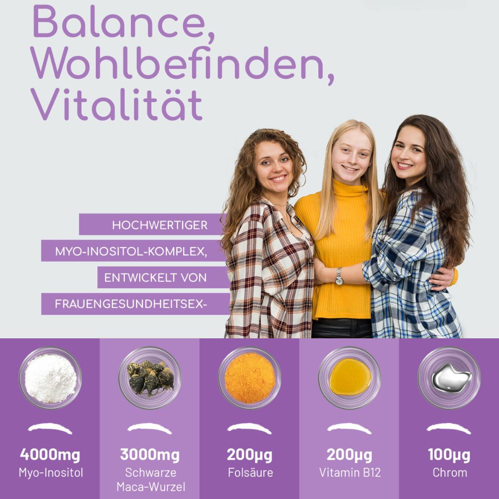 Prowise Healthcare Myo-Inositol Komplex 7000 mg · 120 vegane Tabletten – Bild 2