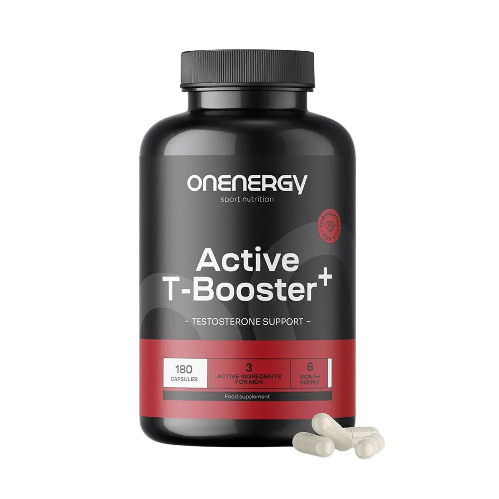 OnEnergy | Active T-Booster Plus – Komplex für Männer - 180 Kapseln