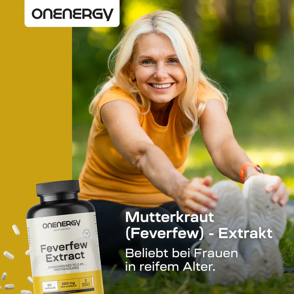OnEnergy Mutterkraut (Feverfew) · Extrakt · 60 Kapseln – Bild 2