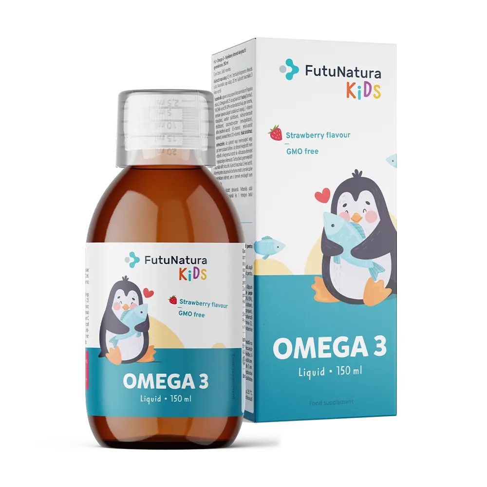 FutuNatura | Omega 3 – Flüssige Nahrungsergänzung für Kinder - 150ml