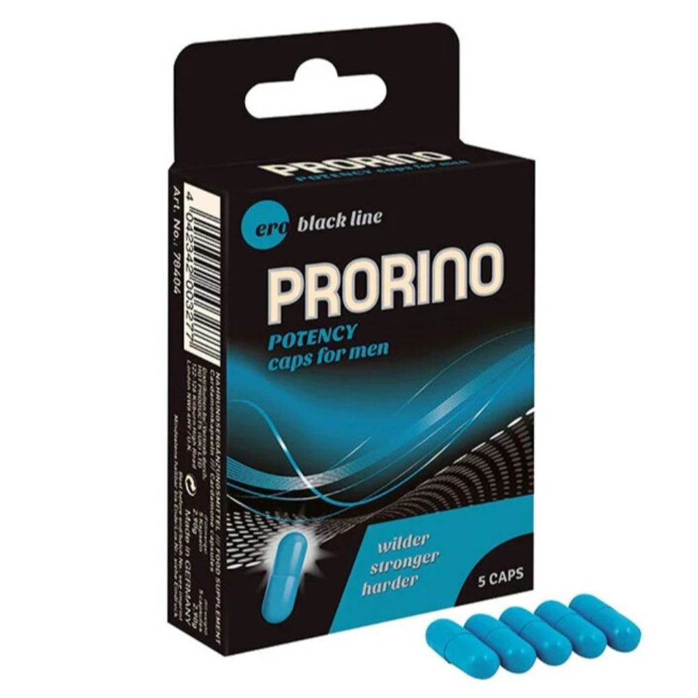 HOT | Prorino Potency Caps for men - unterstützt Vitalität und sexuelle Ausdauer - 5 Stück