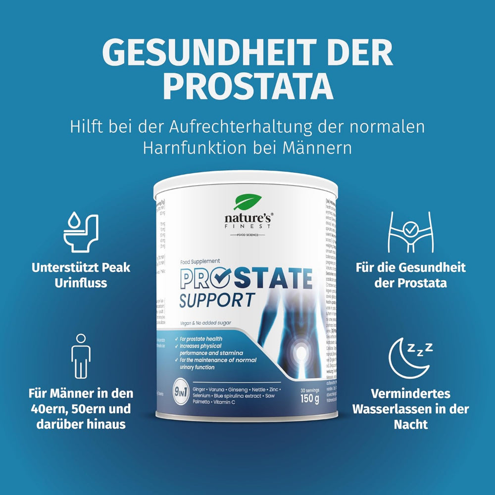 Nature's Finest I Prostate Support - für die Gesundheit der Prostata