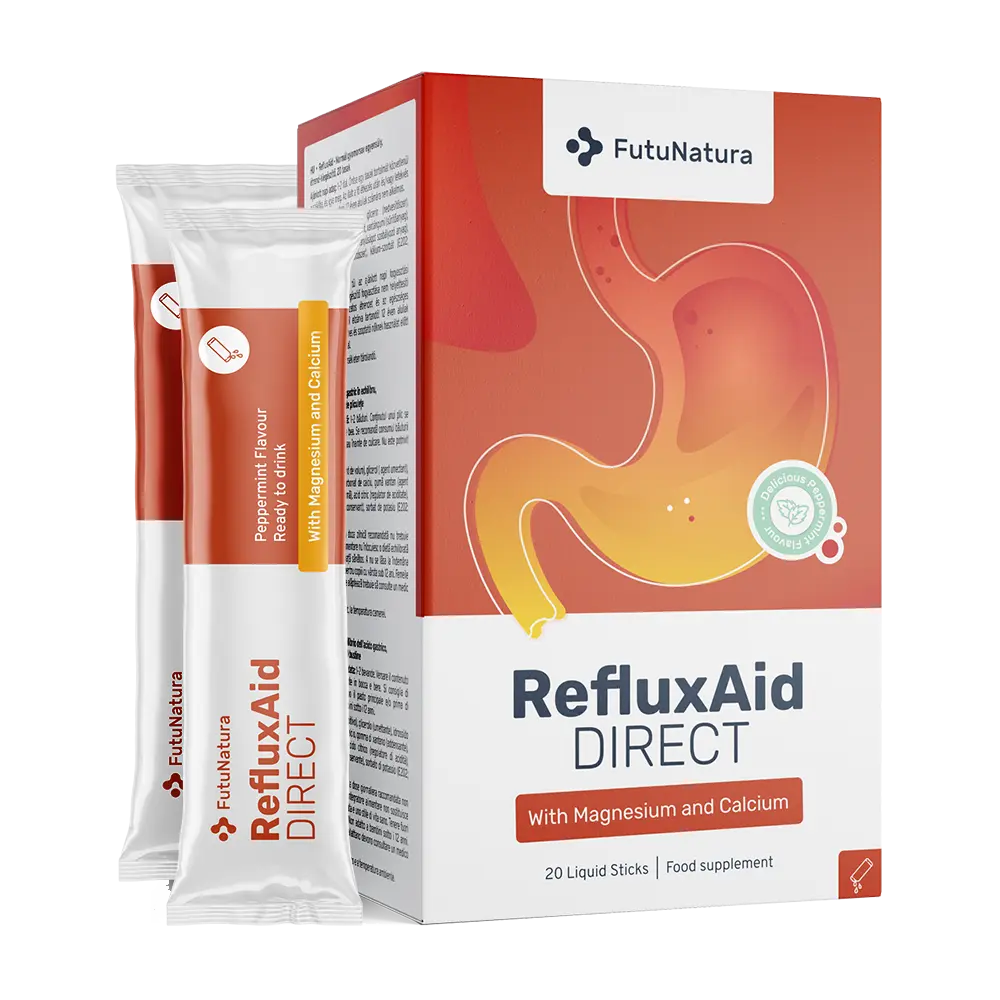 FutuNatura | RefluxAid DIRECT - Getränk für Magensäure - 20 Beutel