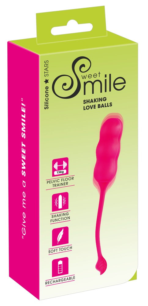Sweet Smile | Liebeskugeln mit Shaking Funktion | Vaginal Trainer fr Sweet Smile | Liebeskugeln mit Shaking Funktion | Vaginal Trainer fr