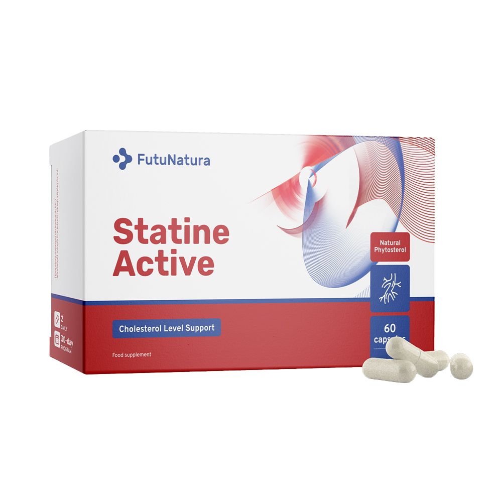 FutuNatura | Statine Active für Cholesterinspiegel im Blut - 60 Kapseln