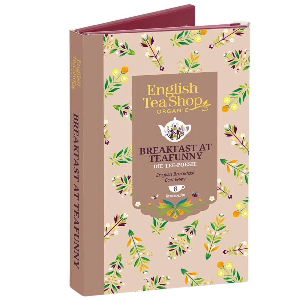 English Tea Shop | Tee Geschenk "Breakfast at Teafunny" Tee-Poesie - 8 Teebeutel