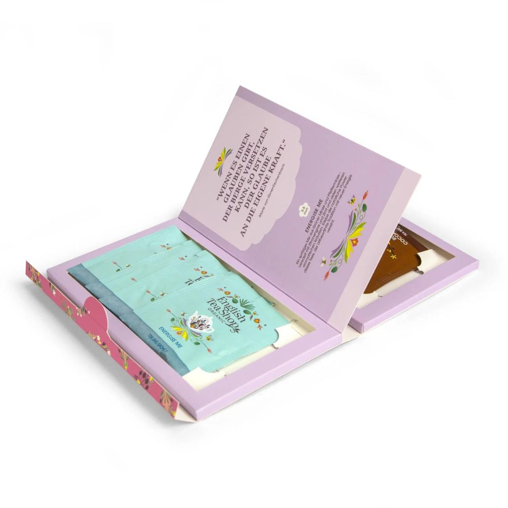 English Tea Shop | Tee Geschenk "Everyday Boost" Tee-Poesie - 8 Teebeutel