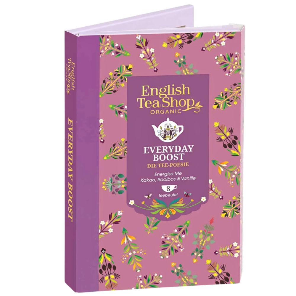 English Tea Shop | Tee Geschenk "Everyday Boost" Tee-Poesie - 8 Teebeutel