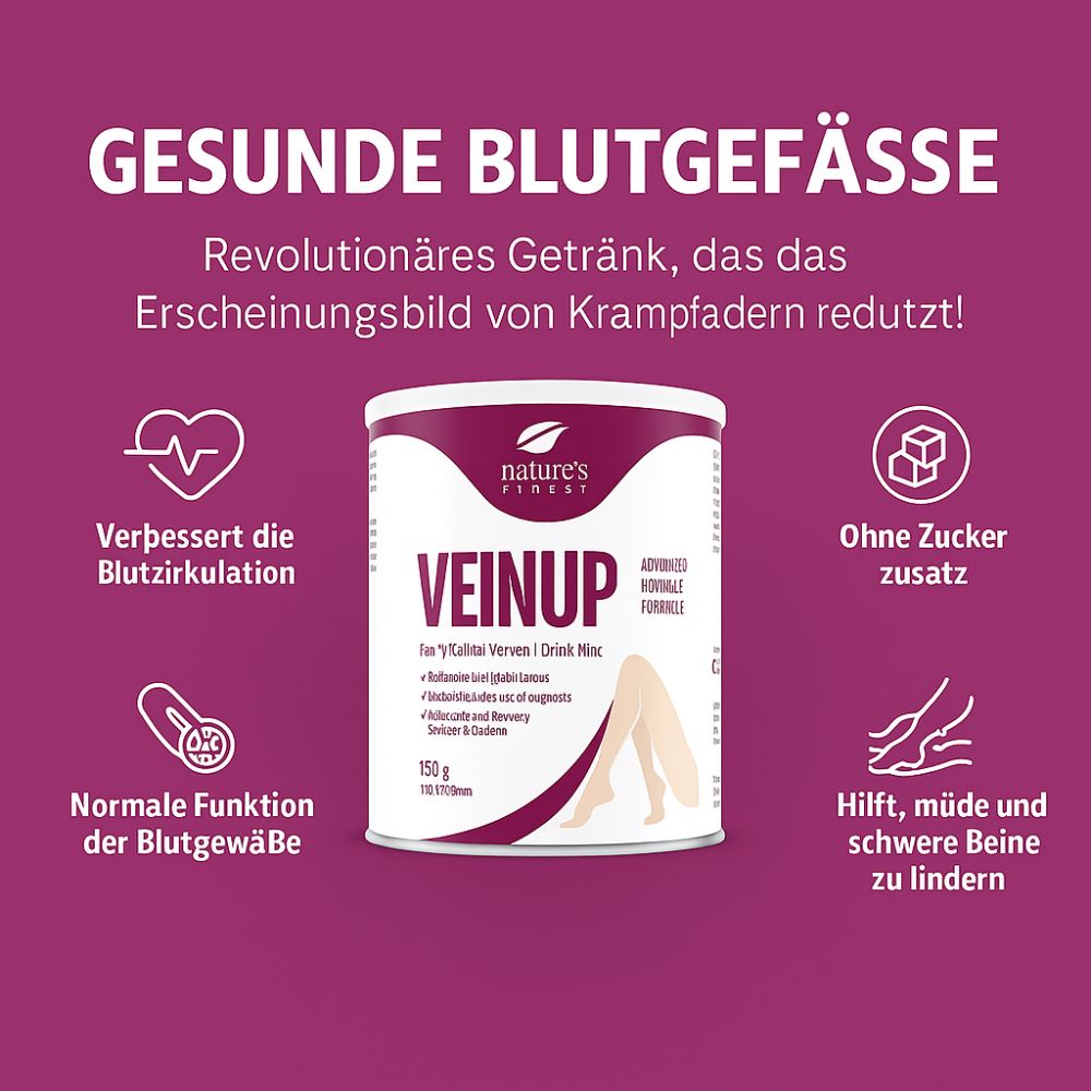Nature's Finest I VEIN UP - Krampfadern beseitigen