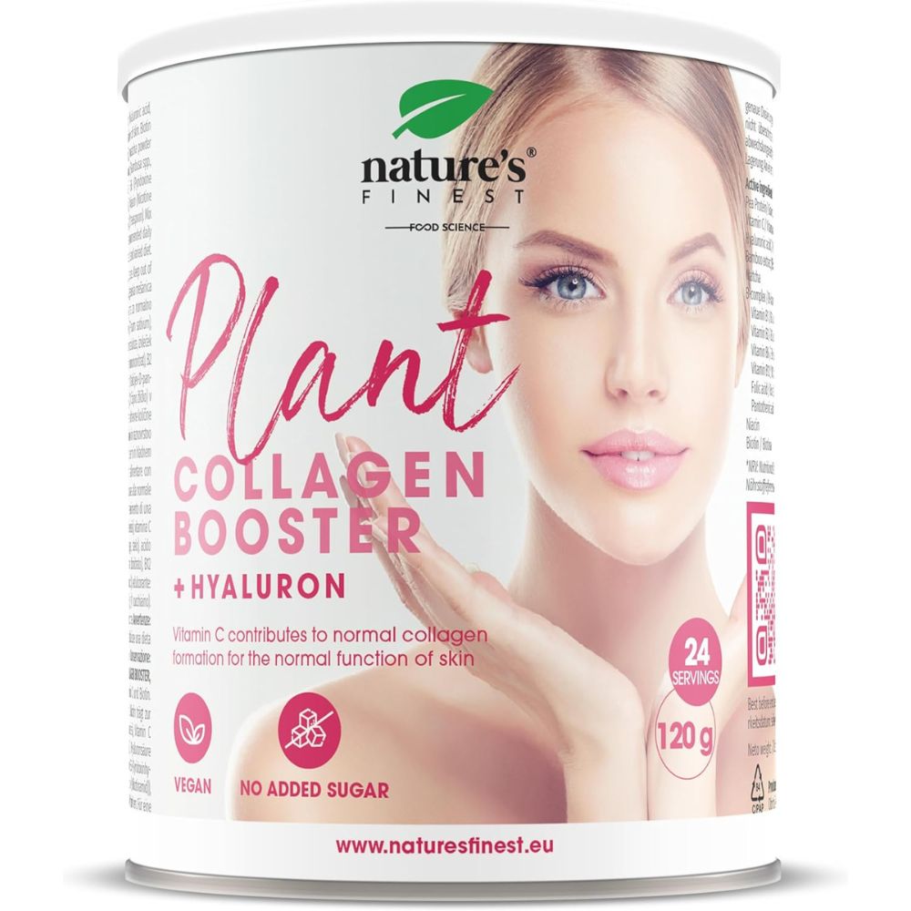 Nature's Finest I Plant Collagen Booster mit Hyaluronsäure