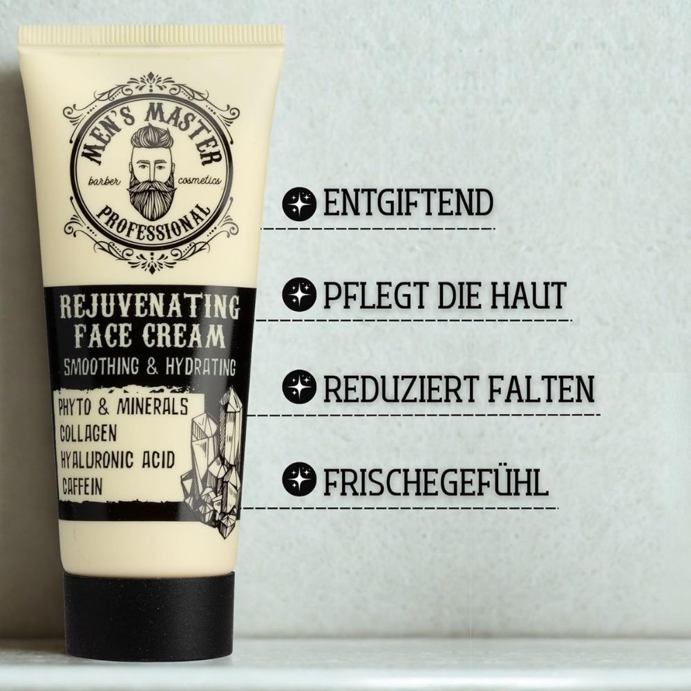 Mister33 | Verjüngende Gesichtscreme für Männerpflege - 75ml