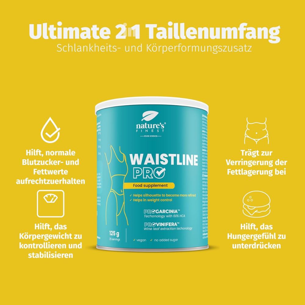Nature's Finest I Waistline Pro - Reduktion von Fettansammlungen