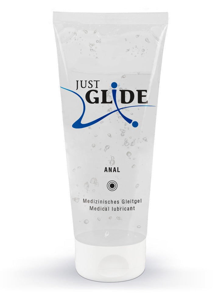 Anal Gleitgel | Just Glide | Medizinisches Gleitgel auf Wasserbasis 200 ml