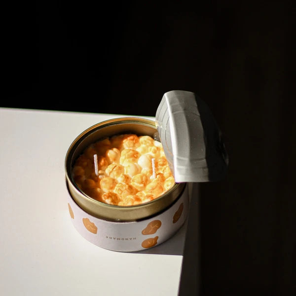 CandleCan | Kerzen Dose Karamell-Popcornduft | Duftkerze Karamell-Popcorn