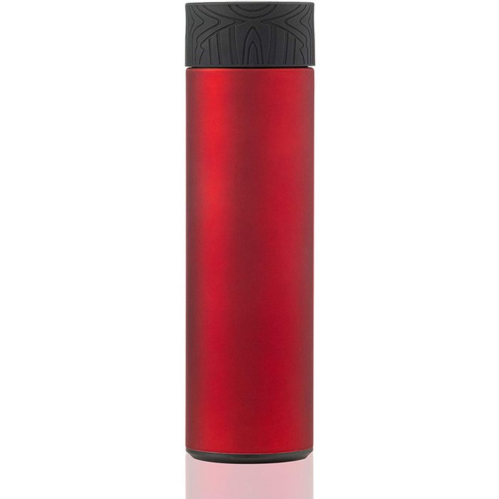 Thermo Teeflasche mit Sieb Rubin Red | BOHORIA
