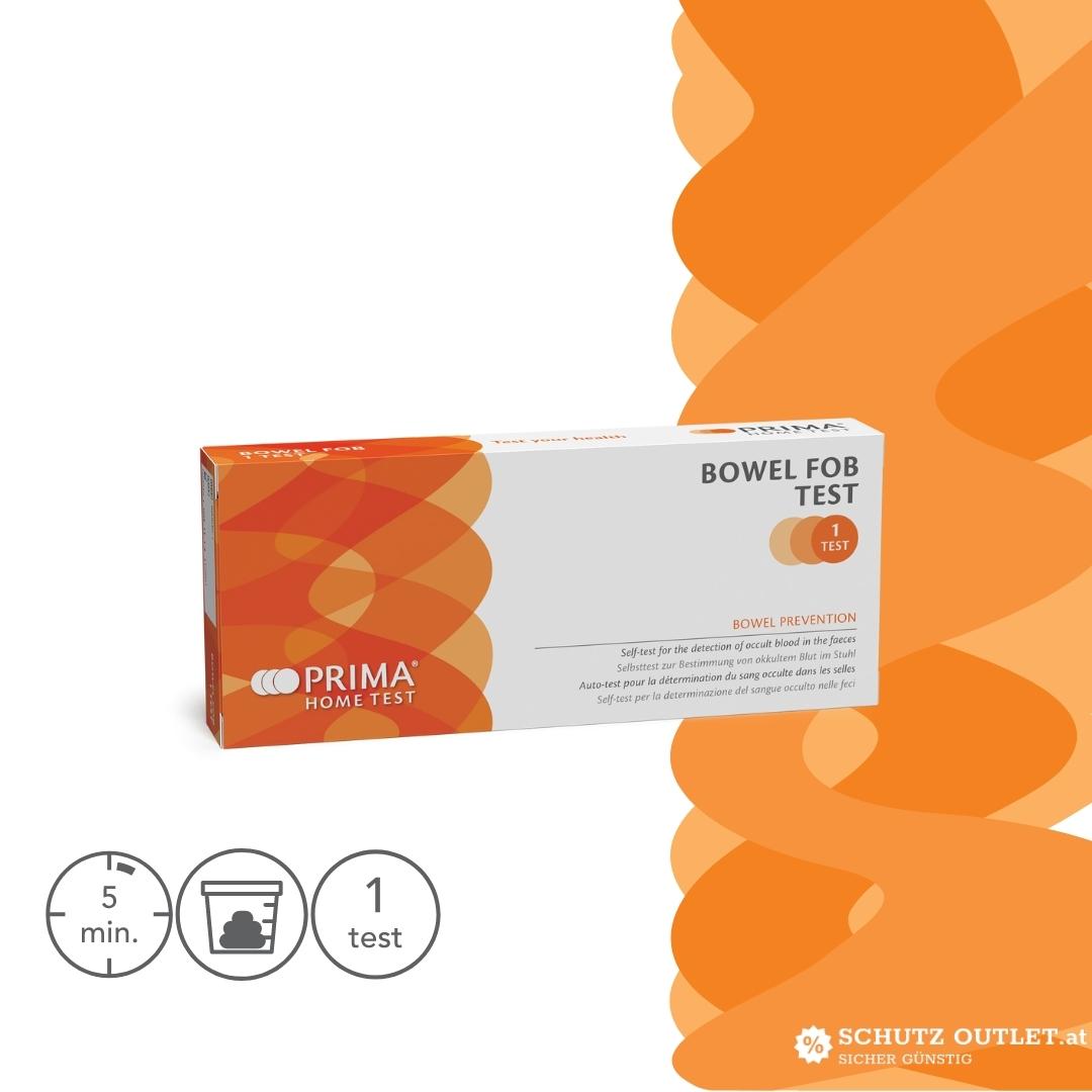 PRIMA | Darm FOB Home Test | Selbsttest zur Bestimmung von okkultem Blut