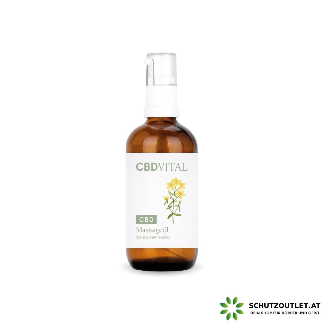 CBD Massageöl I CBD Vital I Wohltuende Gelenks- und Muskelpflege
