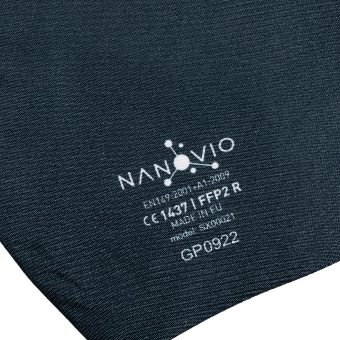 Produkte Nanovio FFP2 Maske wiederverwendbar I Dark Grey I Nano Maske aus Europa
