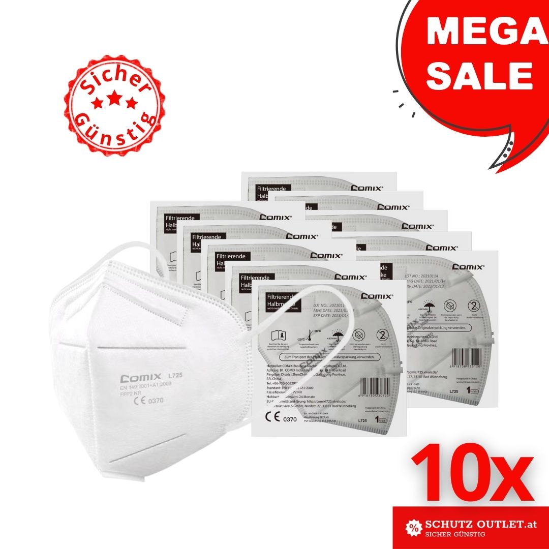 MEGA SALE I FFP2 Großpackung I Weiss I ab 0,27€/Stück