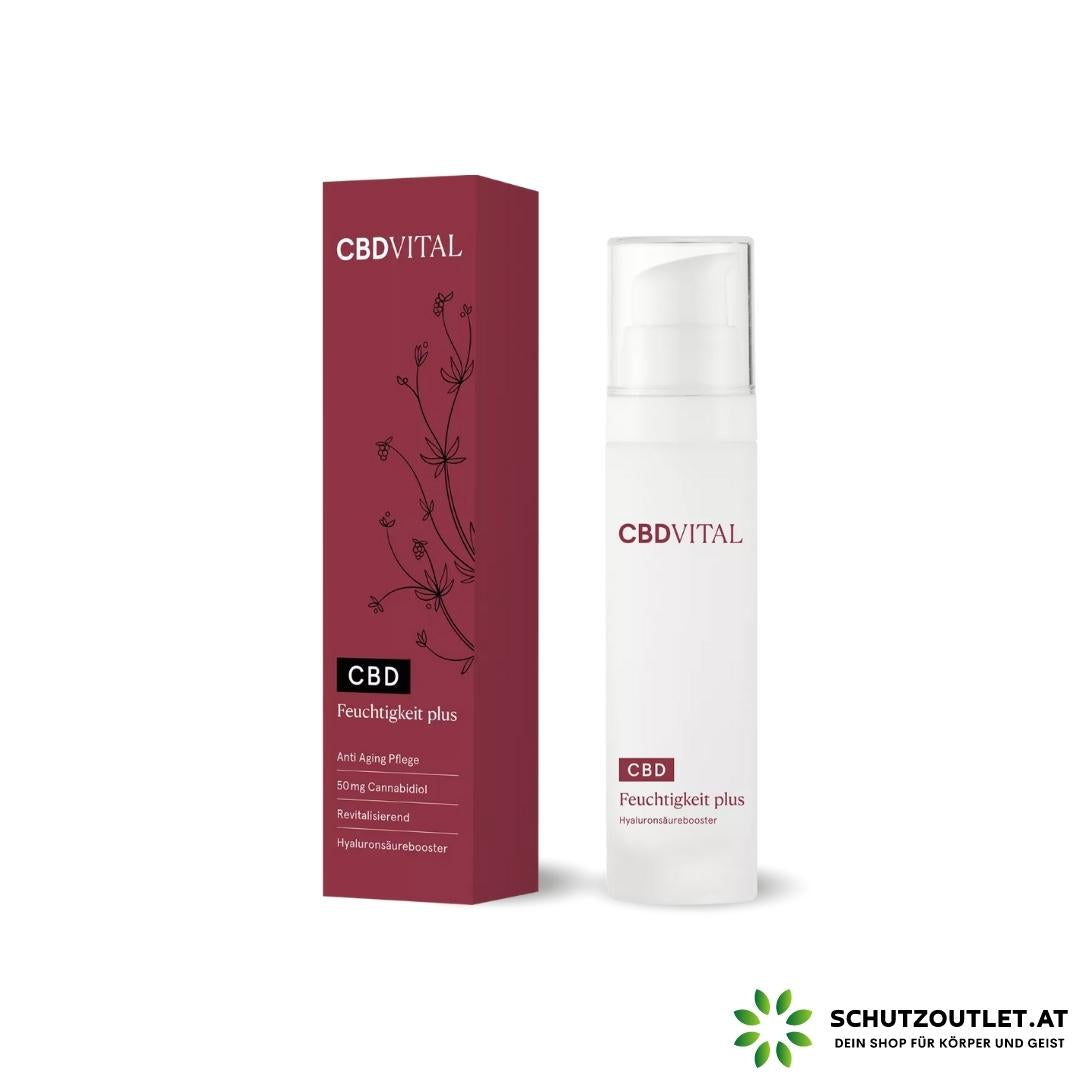 Feuchtigkeit plus I CBD Vital I Erfrischendes Serum bei trockener Haut