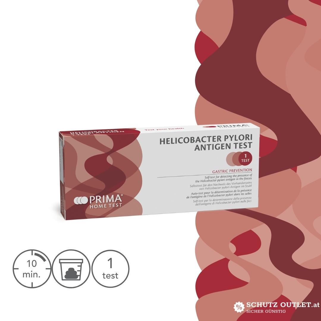 PRIMA | Helicobacter pylori Antigen Home Test | Selbsttest zum Nachweis des Helicobacter pylori-Antigens