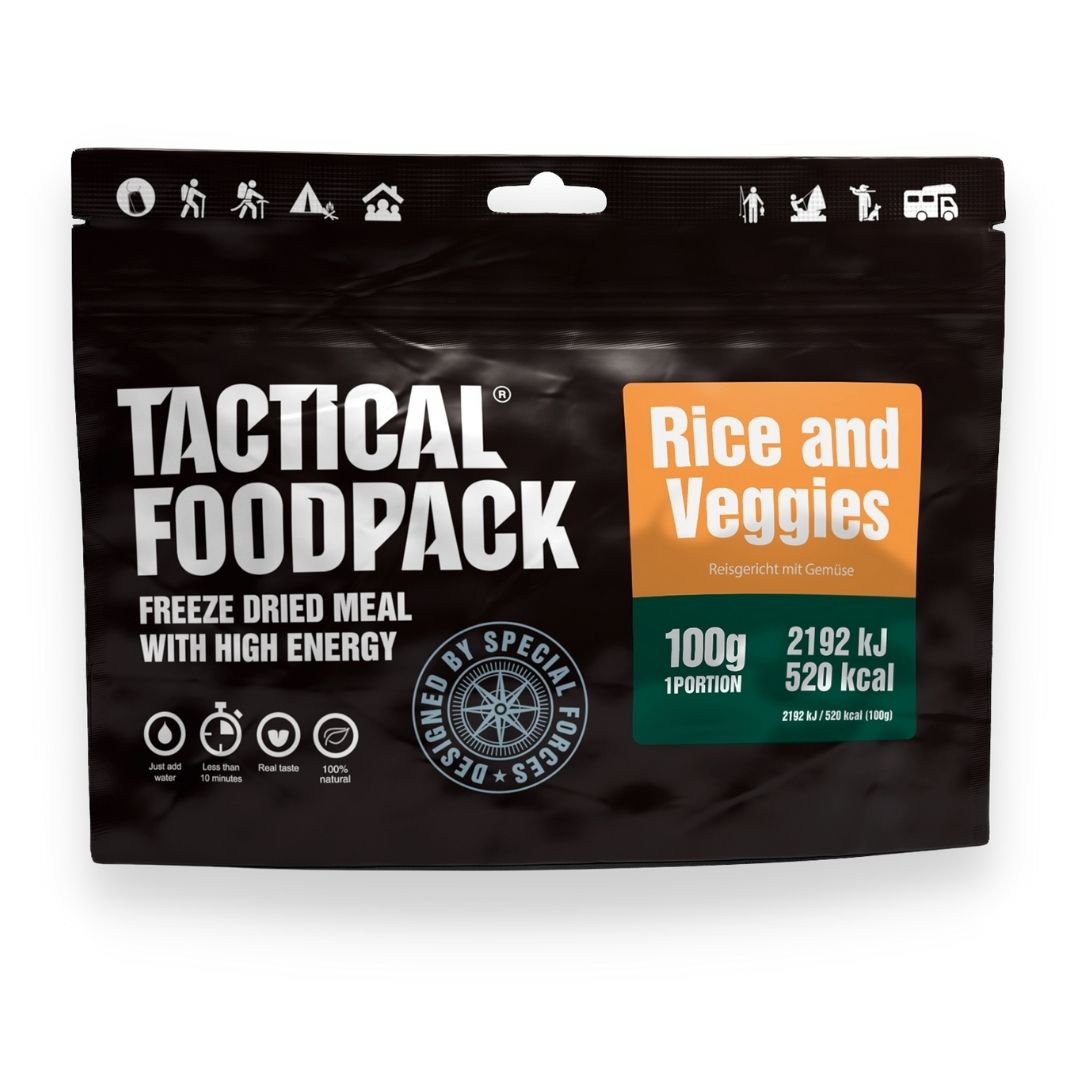 Tactical Foodpack | Reis mit Gemüse Vegan