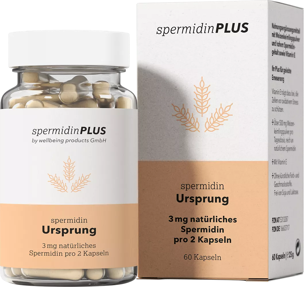 SpermidinPlus I Ursprung I 60 Kapseln