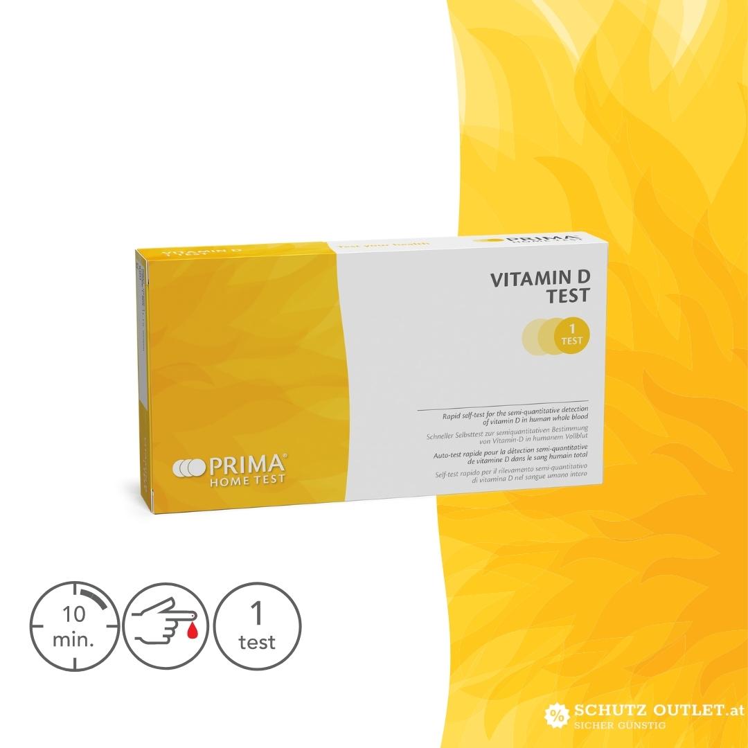 PRIMA | Vitamin D Home Test | Schnelltest zum Nachweis von Vitamin D